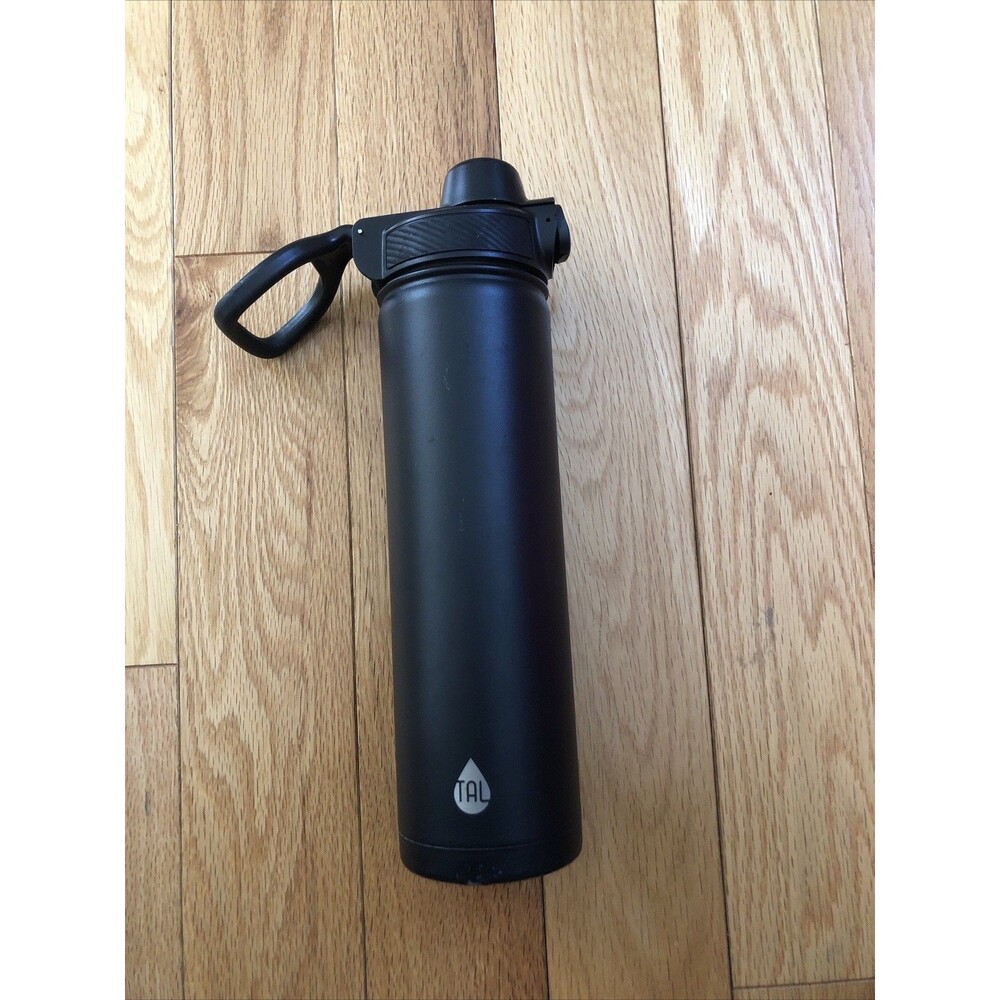 TAL Stainless Steel Ranger Water‎ Bottle 28 fl oz Black Screw Top
